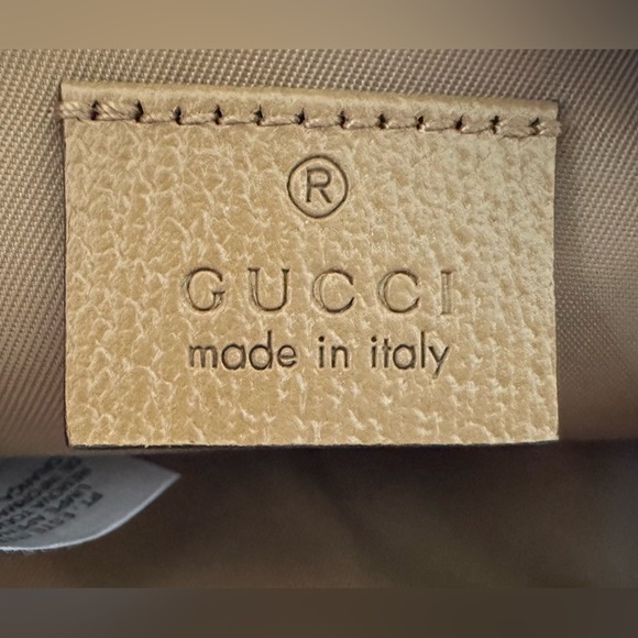 GUCCI Interlocking G Star Childrens Kids Crossbody Belt Bag Fanny Brown Corduroy - Picture 10 of 14